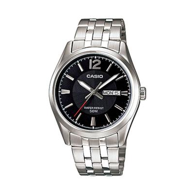 Casio Casual MTP-1314D-7A Silver Jam Tangan Pria