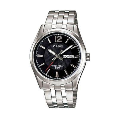 Casio Casual MTP-1335D-1A Silver Jam Tangan Pria