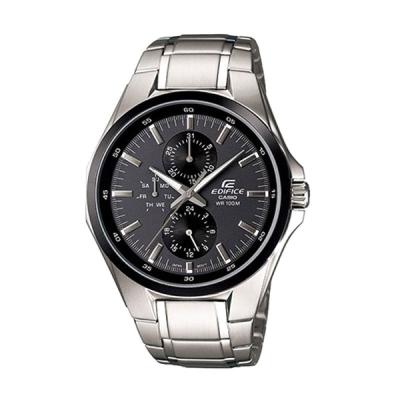 Casio Edifice EF-339DB-1A1VDF Silver Hitam Jam Tangan Pria