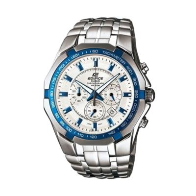 Casio Edifice EF-540D-7A2VDF Putih Biru Jam Tangan Pria