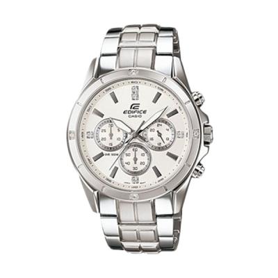 Casio Edifice EF-544D-7AVDF Silver Jam Tangan Pria