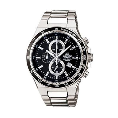 Casio Edifice EF-546D-1A1VDF Silver Hitam Jam Tangan Pria