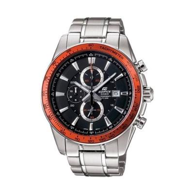 Casio Edifice EF-547D-1A5VDF Hitam Coklat Jam Tangan Pria