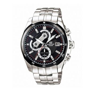 Casio Edifice EF-557D-1AVDF Silver Hitam Jam Tangan Pria