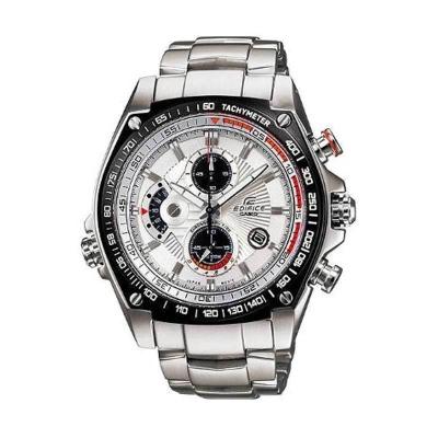 Casio Edifice EFE-503D-7AVDF Silver White Jam Tangan Pria