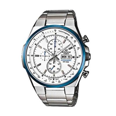 Casio Edifice EFR-503D-7A2VDF Silver Putih Jam Tangan Pria