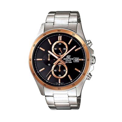 Casio Edifice EFR-504D-1A5VDF HItam Coklat Jam Tangan Pria