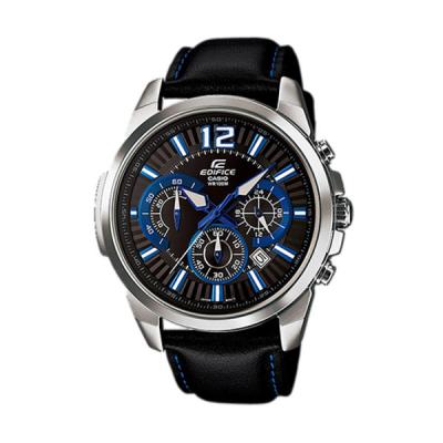 Casio Edifice EFR-535L-1A2VDF Hitam Biru Jam Tangan Pria