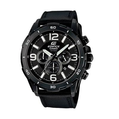 Casio Edifice EFR-538L-1AVUDF Black Jam Tangan Pria