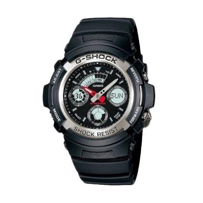 Casio G Shock AW-590-1ADR - Jam Tangan Pria - Hitam