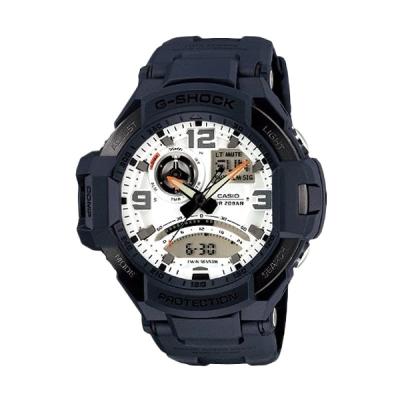 Casio G Shock GA-1000-2ADR Dark Blue Jam Tangan Pria