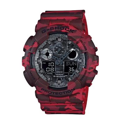 Casio G Shock GA-100CM-4ADR Jam Tangan Pria