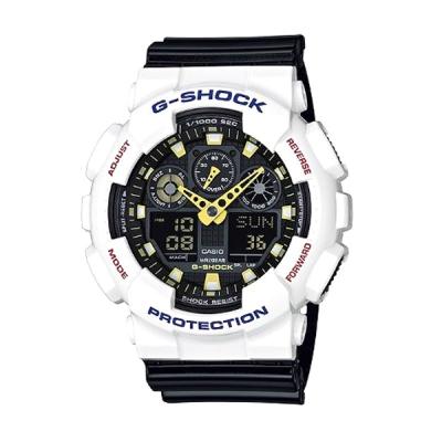 Casio G Shock GA-100CS-7ADR Jam Tangan Pria