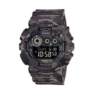 Casio G-Shock GD-120CM-8D Silver Jam Tangan Pria Sport