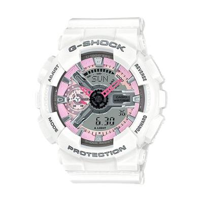 Casio G-Shock GMA-S110MP-7ADR White Jam Tangan Pria