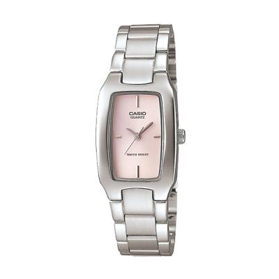 Casio LTP-1165A-4C Silver Pink Jam Tangan Wanita