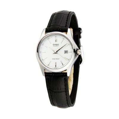 Casio LTP-1183E-7A Black White Jam Tangan Wanita