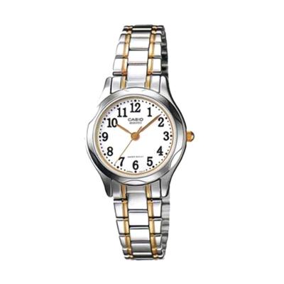 Casio LTP-1275SG-7BDF Ladies Analog Putih Jam Tangan Wanita