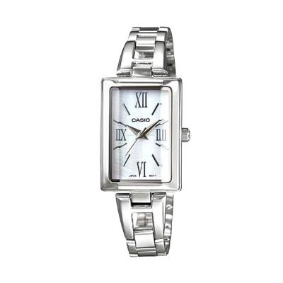 Casio LTP-1341D-7ADF White Silver Jam tangan Wanita