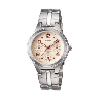 Casio LTP-2064A-7A2VDF Silver Jam Tangan Wanita