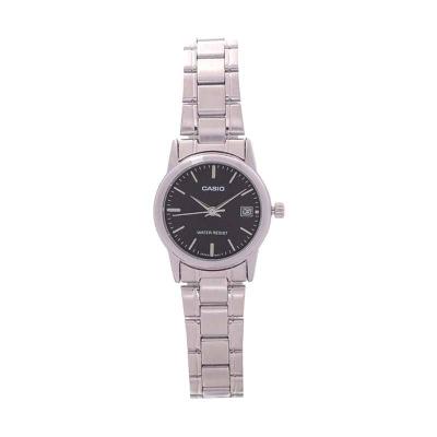 Casio LTP-V002D-1A Casual Black Jam Tangan Wanita