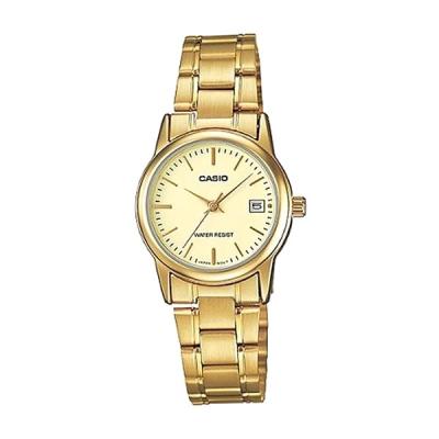 Casio LTP-V002G-9AUDF Ladies Analog Jam Tangan Wanita