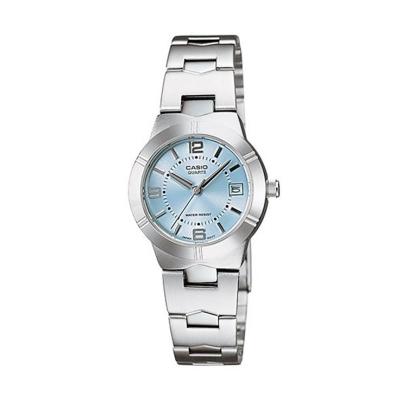 Casio Ladies Analog LTP-1241D-2ADF Biru Jam Tangan Wanita