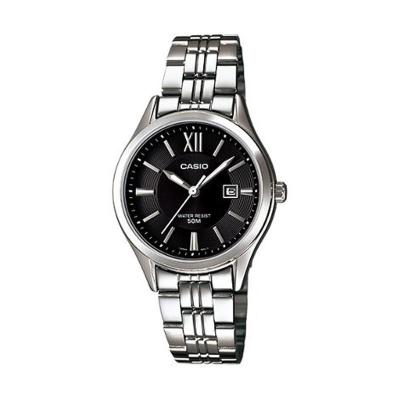 Casio Ladies Analog LTP-E103D-1AVDF Black Jam Tangan Wanita