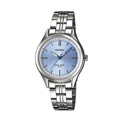 Casio Ladies Analog LTP-E104D-2AVDF Blue Jam Tangan Wanita