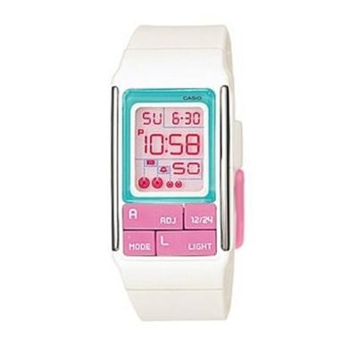 Casio Ladies Poptone LDF-51-7CDR Putih Jam Tangan Wanita