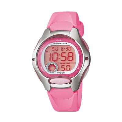 Casio Ladies Sporty LW-200-4BVDF Pink Jam Tangan Wanita