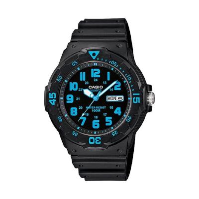 Casio MRW-200H-2BVDF Blue Black Jam Tangan Pria