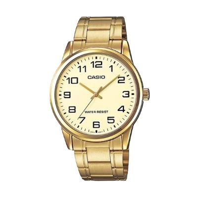 Casio MTP-V001G-9BUDF Gold Jam Tangan Pria