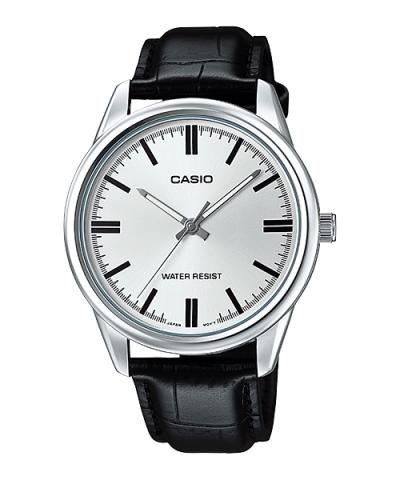 Casio MTP-V005L-7A Casual Jam Tangan Pria - Silver White