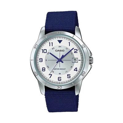 Casio MTP-V008B-7B Casual Dark Blue Jam Tangan Pria