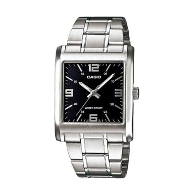 Casio Man Analog MTP-1337D-1ADF Hitam Jam Tangan Pria