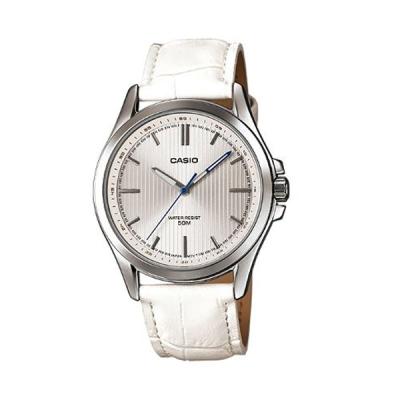 Casio Man Analog MTP-E104L-7AVDF White Jam Tangan Pria