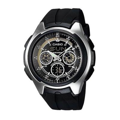 Casio Man Combination AQ-163W-1B1VDF Jam Tangan Pria