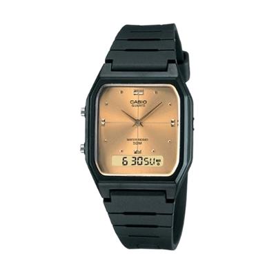 Casio Man Combination AW-48HE-9AVUDF Gold Jam Tangan Pria