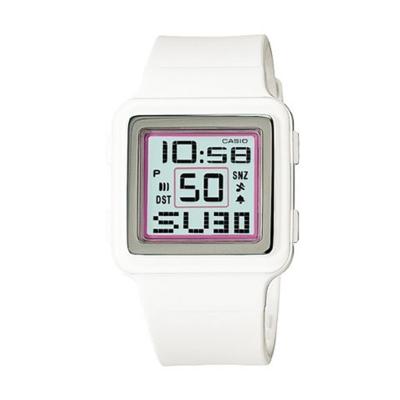 Casio Poptone Resin LDF-20-7AVDR Putih Jam Tangan Wanita