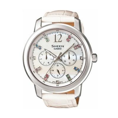 Casio Sheen SHE-3802L-7ADR Putih Jam Tangan Wanita