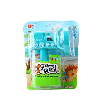 Childrens Mini Cartoon Fan Locomotive (Sky Blue)  