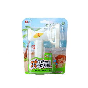 Childrens Mini Cartoon Fan Windmill (White)  