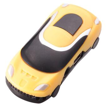 Cool Car Style MP3 Player Mini Digital MP3 Player Music Player w/ TF Slot (Yellow) (Intl)  