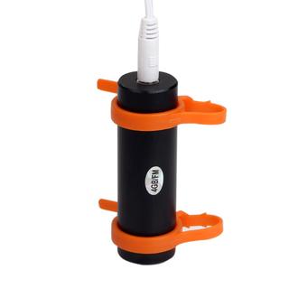 Cylindrical Waterproof MP3-4G (Black/Orange) (Intl)  