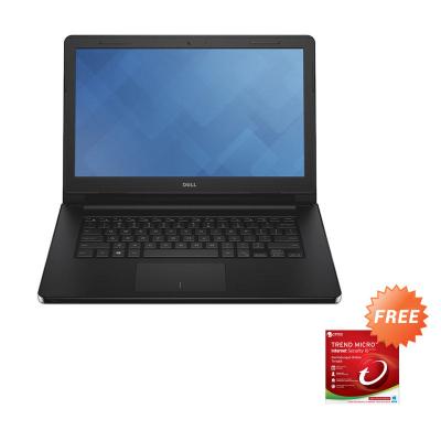 DELL Inspiron 3452 Black Notebook [Cell-N3050/2 GB/500 GB/Intel HD/Ubuntu] + TrendMicro Internet Security