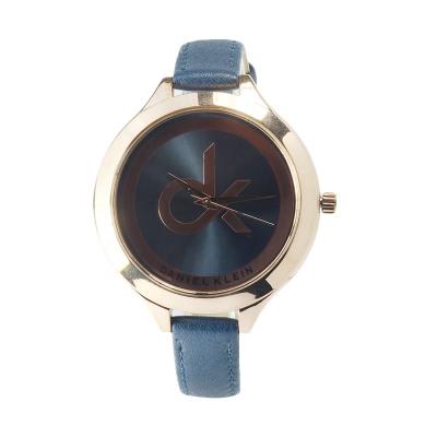 Daniel Klein DK 103012 IP Rose Gold Blue Jam Tangan Wanita