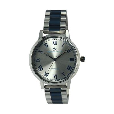 Daniel Klein Women DK 103287 IP Blue Silver Jam Tangan Wanita