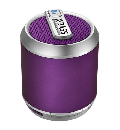 Divoom Bluetune Solo Bluetooth Speaker with Mic - Matte Purple