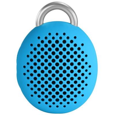 Divoom Speaker Bluetooth with Microphone Bluetune Bean Remote Selfie - Blue